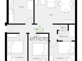 Vente appartement 4 pièces
