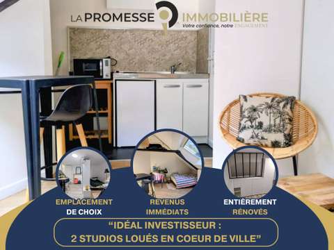 Vente appartement 2 pièces Saint-Brieuc Centre Ville, Charner, Ste Thérèse 22