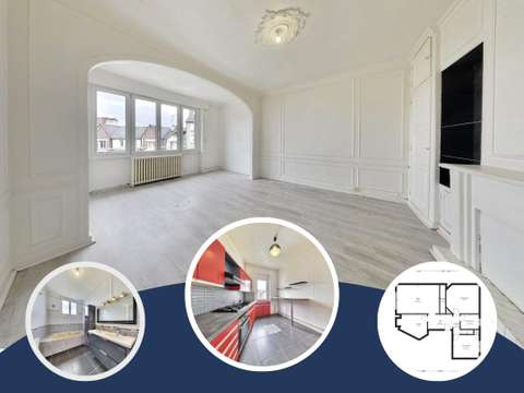 Vente appartement 3 pièces Saint-Brieuc Centre Ville, Charner, Ste Thérèse 22