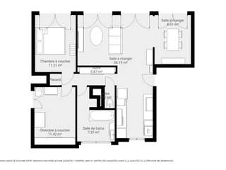 Vente appartement 3 pièces