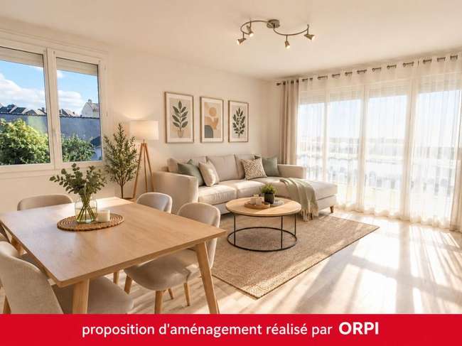 Appartement 3 pièces 69 m² · à Saint-Brieuc · 69 m² · 128 400 €