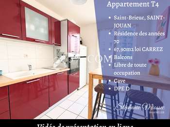 Vente appartement 4 pièces Saint-Brieuc Le Tertre, Le Point Du Jour, La Tour D'auvergne 22