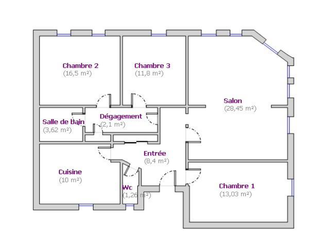 Vente appartement 4 pièces Vente appartement 4 pièces
