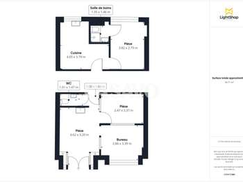 Vente Appartement 3 piècesSaint-Denis