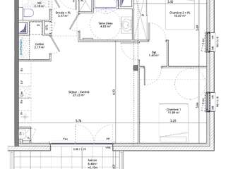 Vente appartement 3 pièces