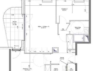Vente appartement 3 pièces