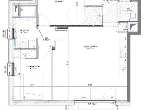 Vente appartement 3 pièces