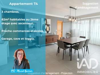 Appartement 4 pièces 82 m² · à Saint-Étienne · 82 m² · 98 000 €
