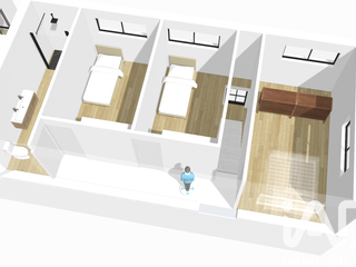 Vente appartement 3 pièces