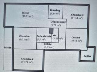 Vente appartement 4 pièces