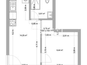 Vente Appartement 2 piècesSaint-Gelais