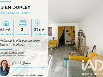 Vente appartement 3 pièces Saint-Genest-Lerpt 42