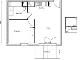 Vente appartement 2 pièces Vente appartement 2 pièces