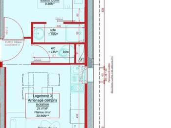 Vente appartement 2 pièces