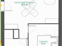 Vente appartement 1 pièce
