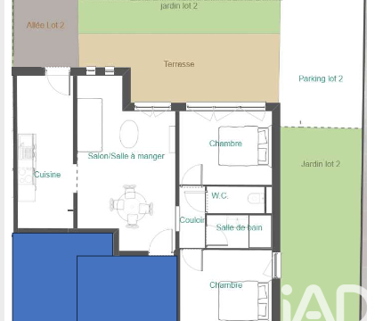 Vente appartement 3 pièces Saint-Gilles-Croix-de-Vie 85