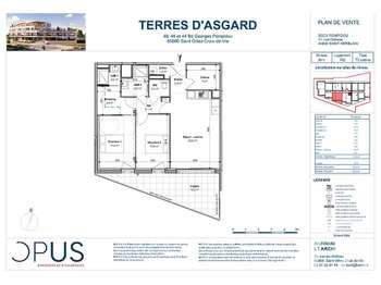 Vente appartement 3 pièces