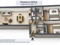 Vente appartement 3 pièces Vente appartement 3 pièces