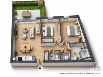 Vente appartement 3 pièces Vente appartement 3 pièces