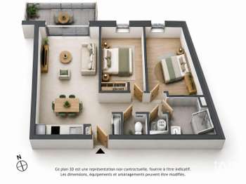 Vente appartement 3 pièces Vente appartement 3 pièces