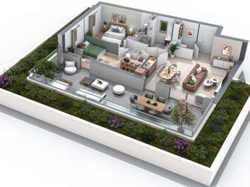 Vente appartement 3 pièces