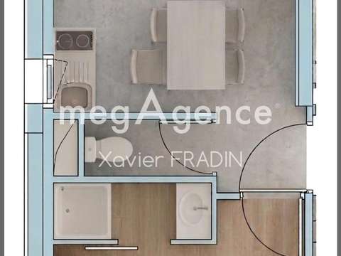 Vente appartement 2 pièces Saint-Gilles-Croix-De-Vie Sud 85
