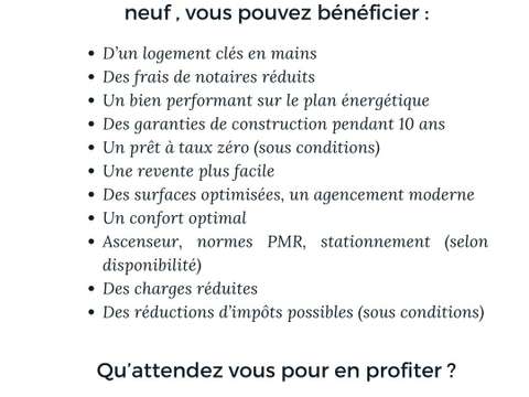 Vente appartement 3 pièces