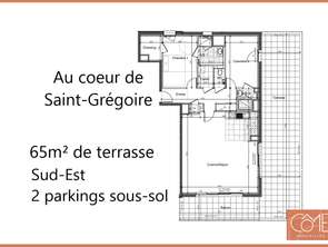 Vente Appartement 4 piècesSaint-Grégoire