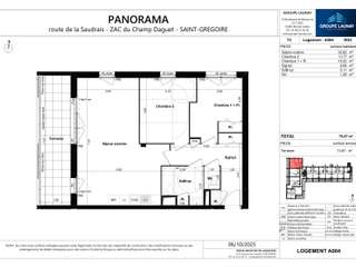 Vente appartement 3 pièces