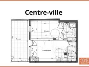 Vente Appartement 2 piècesSaint-Grégoire