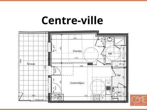 Vente appartement 2 pièces Saint-Grégoire 35