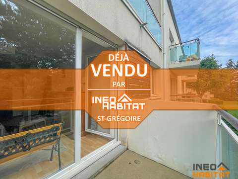 Vente appartement 2 pièces Saint-Grégoire 35