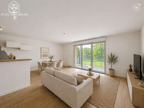 Vente appartement 3 pièces Saint-Grégoire 35