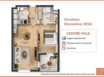 Vente appartement 2 pièces
