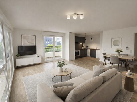 Vente appartement 3 pièces Saint-Herblain 44