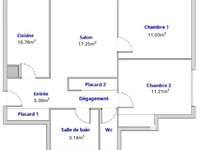 Vente appartement 3 pièces