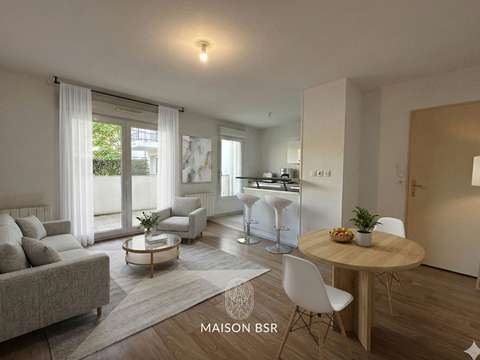Vente appartement 2 pièces Saint-Herblain Bourg-Solvardière-Pelousière 44