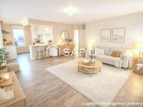 Vente appartement 3 pièces Saint-Herblain Bourg-Solvardière-Pelousière 44