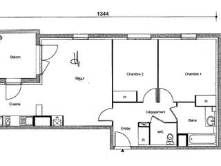 Vente appartement 3 pièces