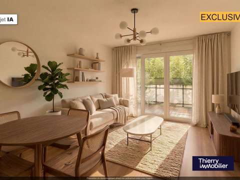 Vente appartement 2 pièces Saint-Herblain Nord-Beauséjour 44