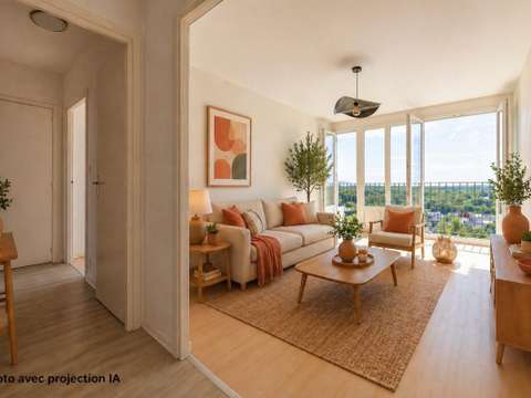 Vente appartement 3 pièces Saint-Herblain Nord-Sillon-Thébaudières 44