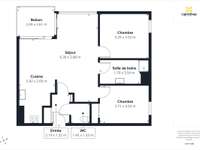 Vente appartement 3 pièces