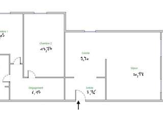 Vente appartement 3 pièces