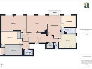 Vente appartement 6 pièces