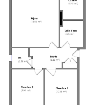 Vente appartement 3 pièces Vente appartement 3 pièces