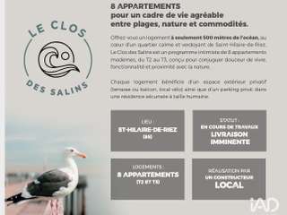 Vente appartement 3 pièces