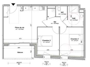 Vente appartement 3 pièces Vente appartement 3 pièces