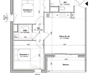 Vente appartement 3 pièces