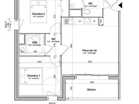 Vente appartement 3 pièces Vente appartement 3 pièces
