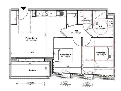 Vente appartement 3 pièces Vente appartement 3 pièces